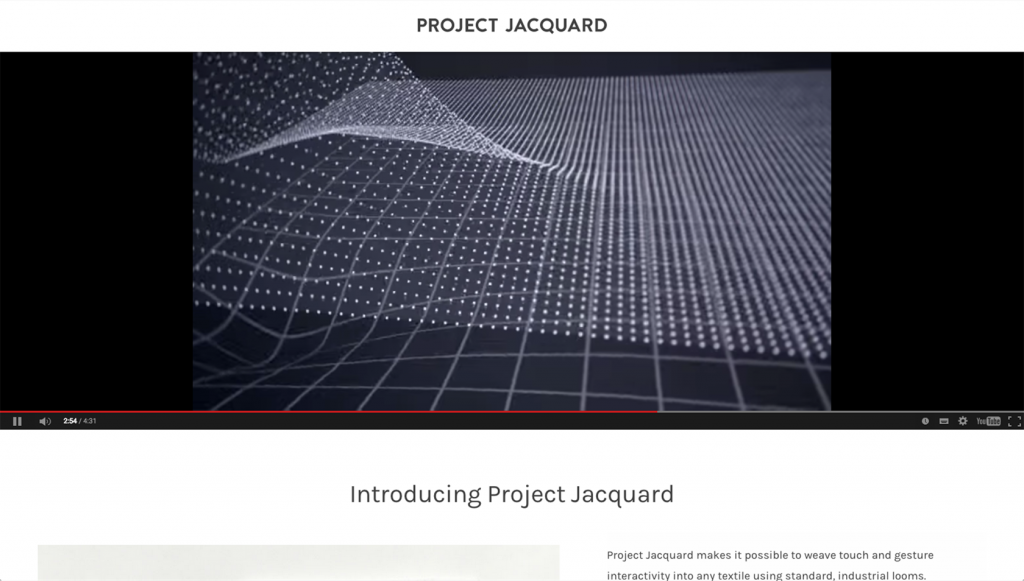 Google ATAP - Project Jacquard